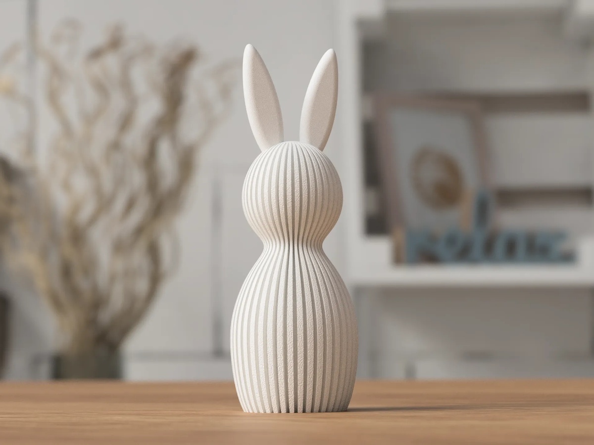 Easter Bunny in White