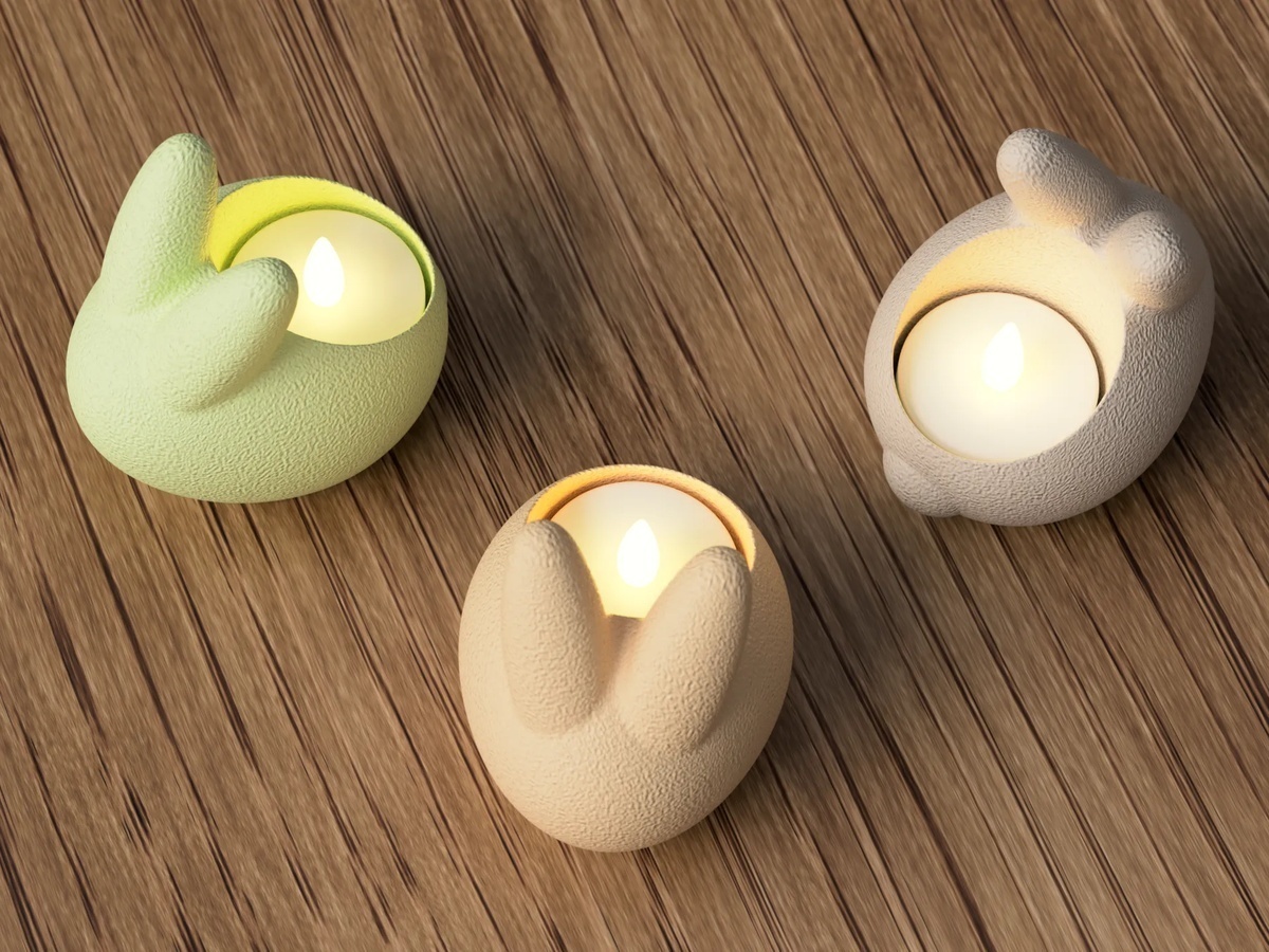 Bunny Tealight Holder