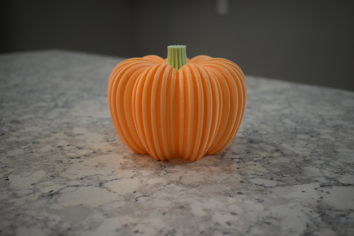 Orange with Green Stem