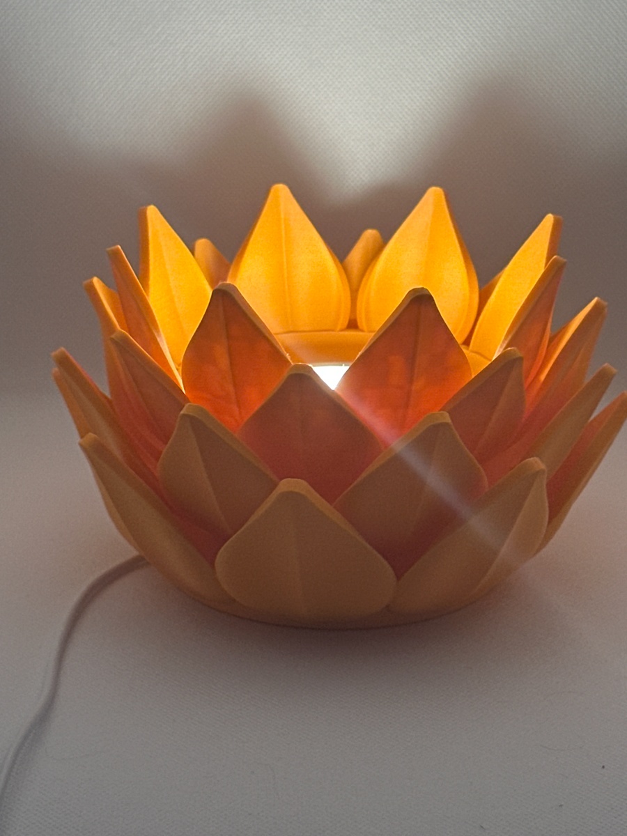 Lotus Flower Uplighter