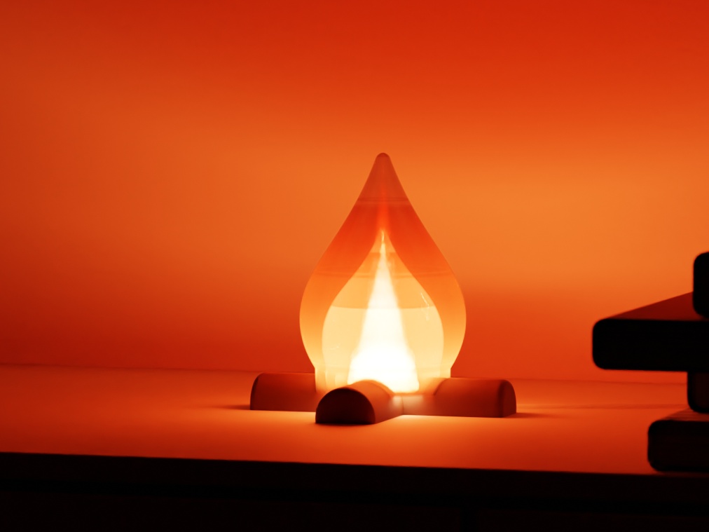 Mini Campfire lamp