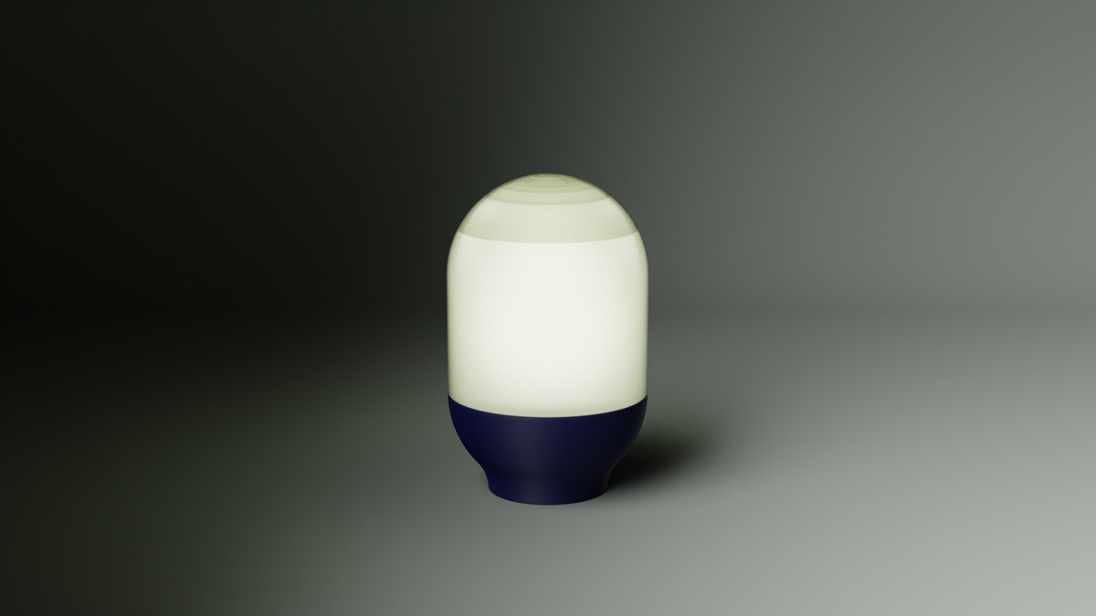 Modern Capsule Lamp