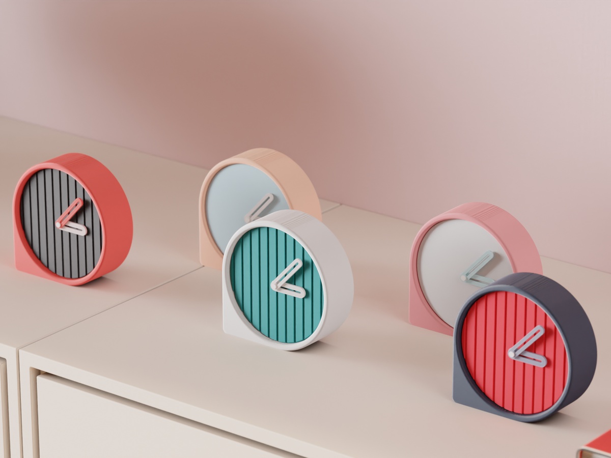 Modern Round Office Clock