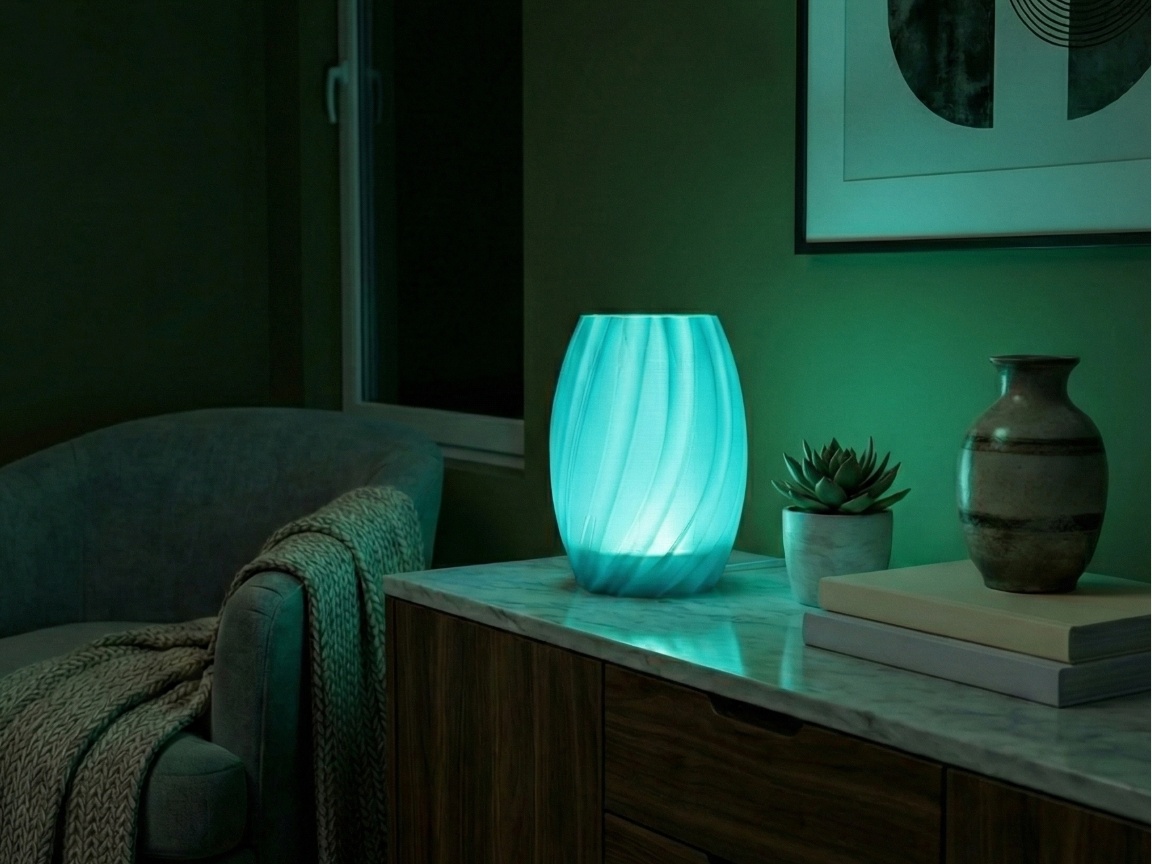 Modern Spiral Glow Lamp