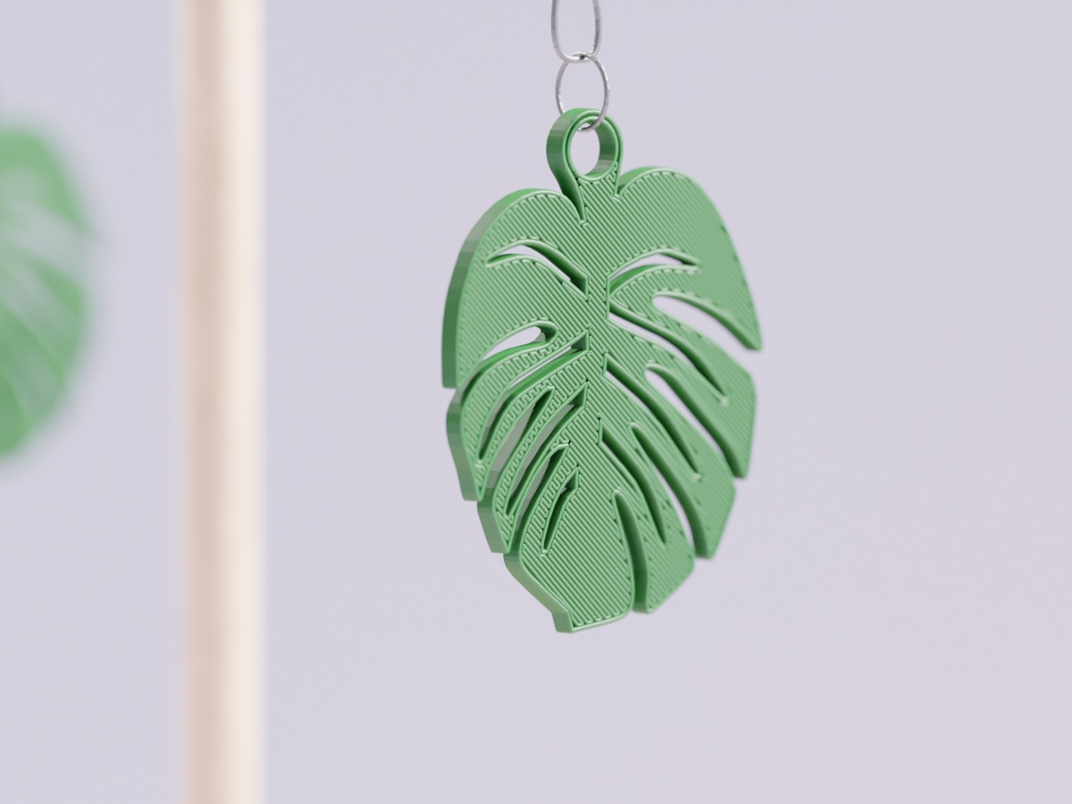 Monstera Earrings