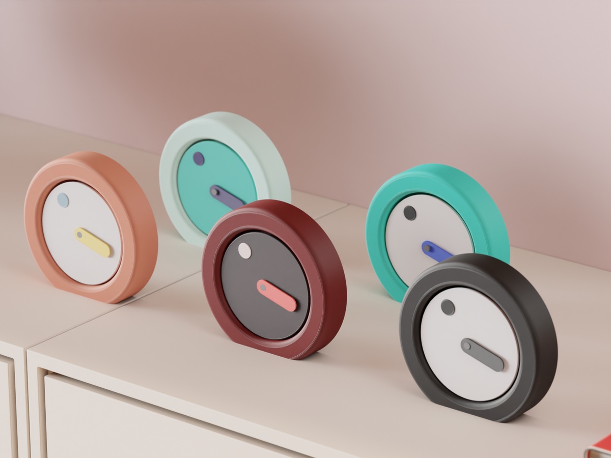 Moving Face Clock