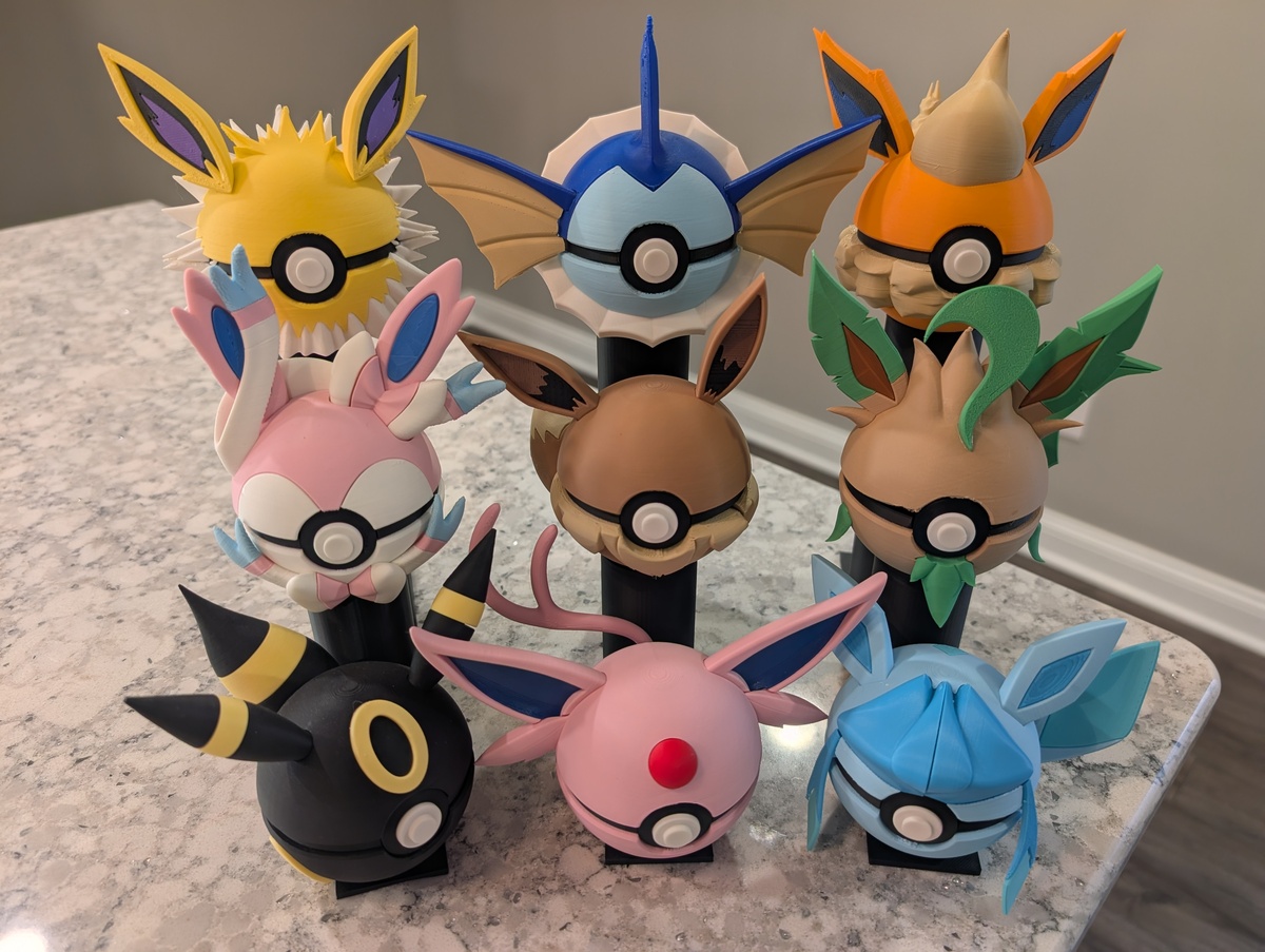 All 9 Eeveelutions