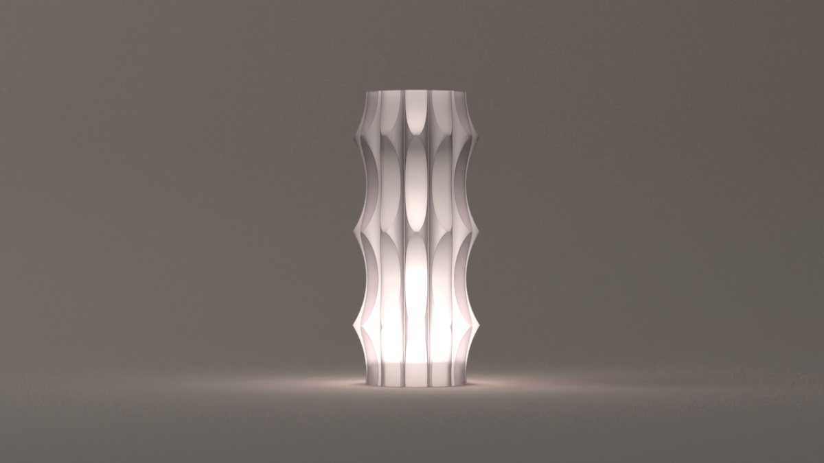 Peaked Geometry Lamp