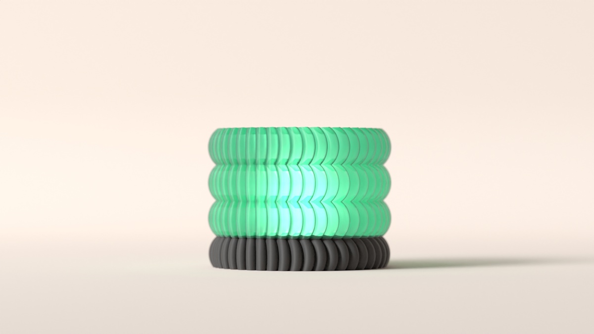 Radial Glow Table Lamp
