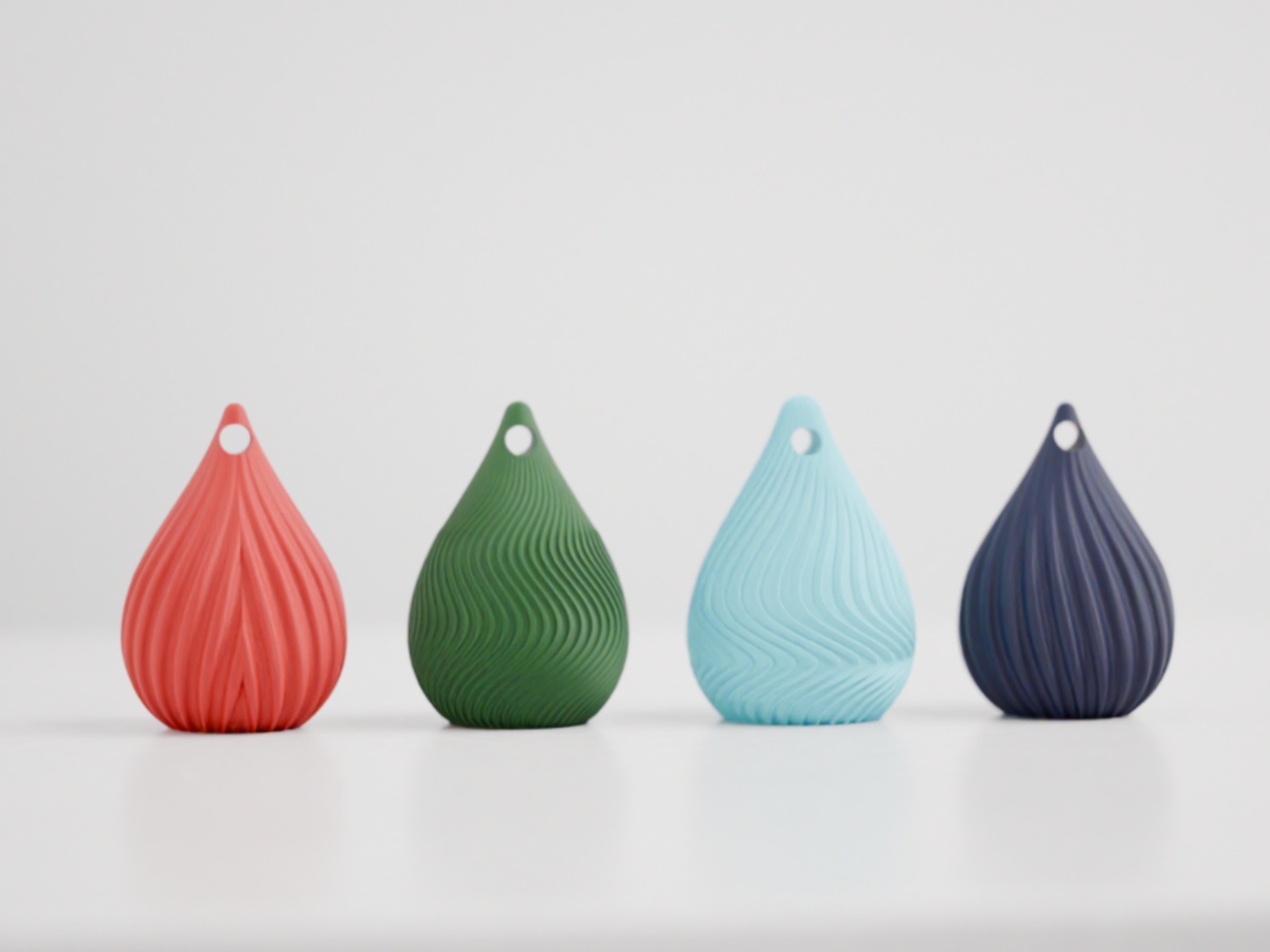 Teardrop Bauble 4-Pack