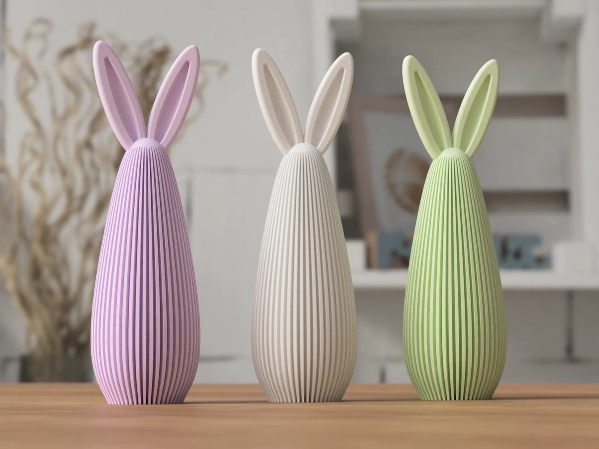 Modern Easter Bunny Decoration