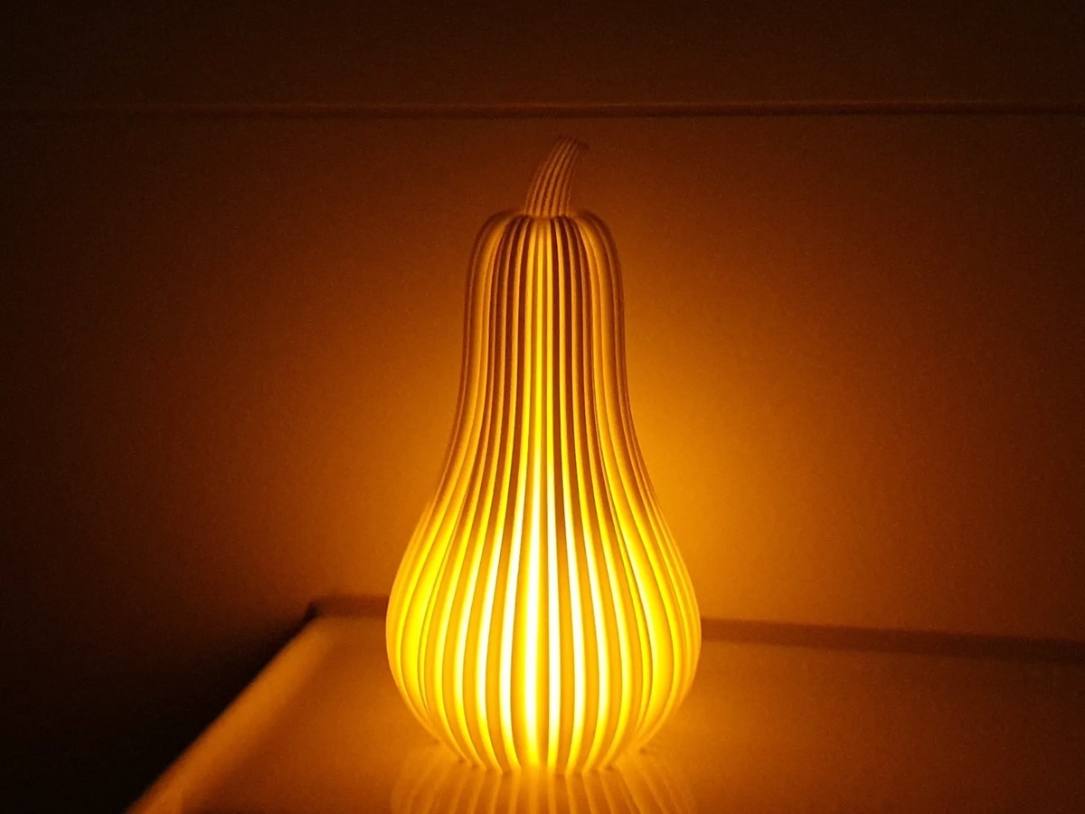 Pumpkin Tall Tealight