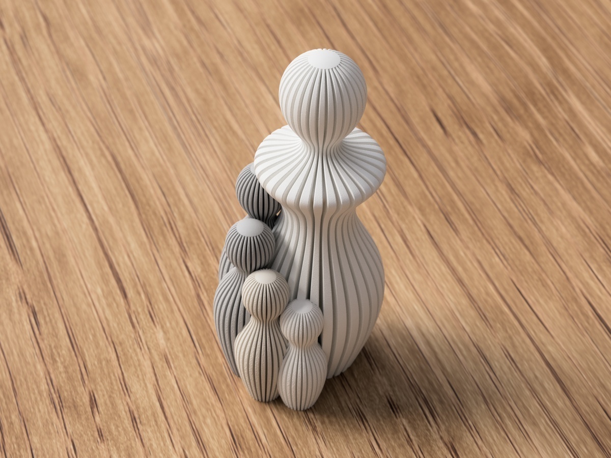 Mother's Day Figure with kids